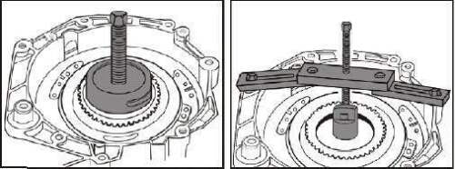 Dvigubos sankabos 7 greičių DSG pavarų dėžės nuėmimo įrankių rinkinys | VW Golf Audi A3 (S0122B)