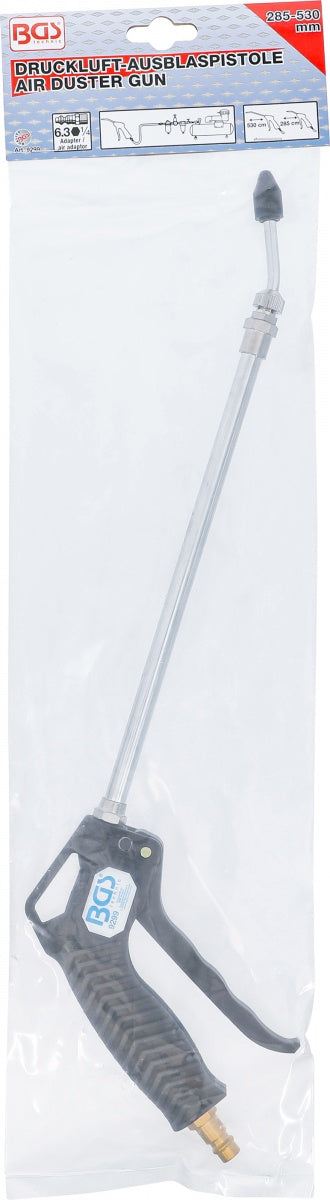Oro pūtimo pistoletas | ilgis reguliuojamas | 285 - 530 mm (9299)