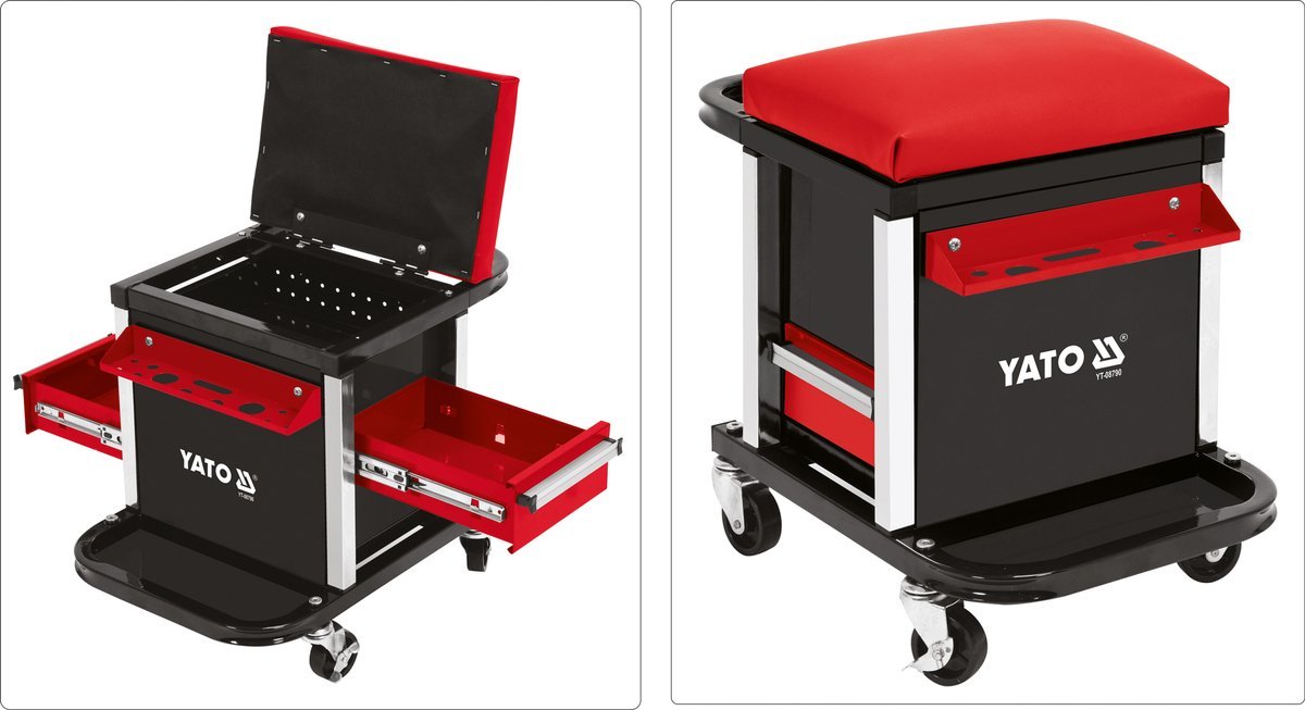 Įrankių kėdutė | su 2 stalčiais (YT-08790)