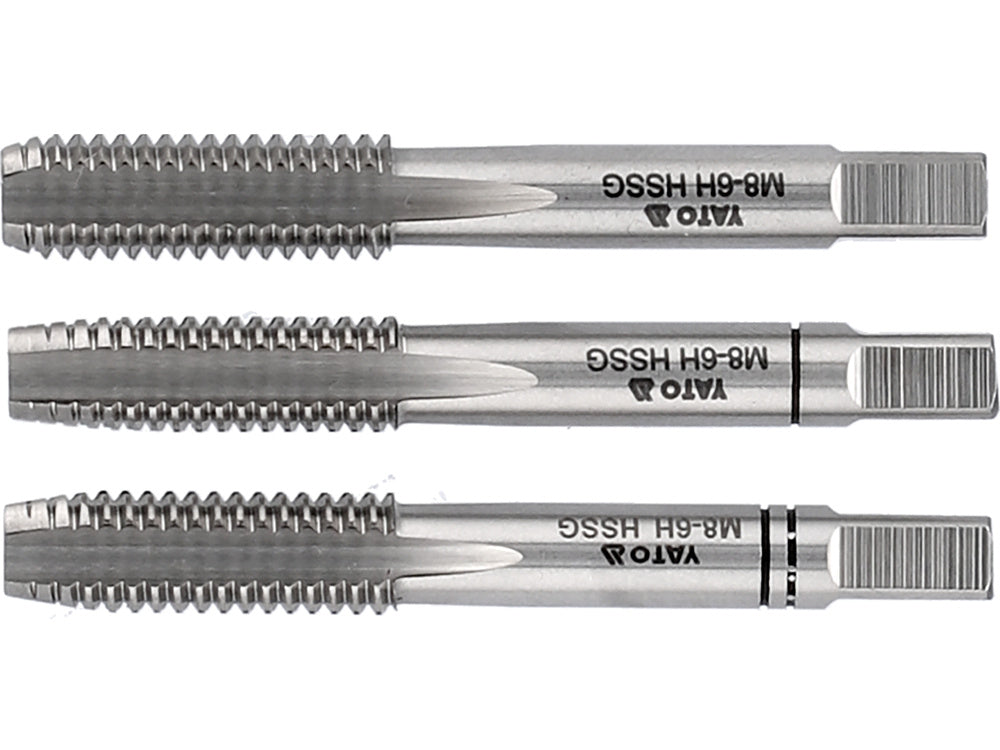 Sriegikliai 3vnt.M10x1,5, HSS/M2 (YT-2937)