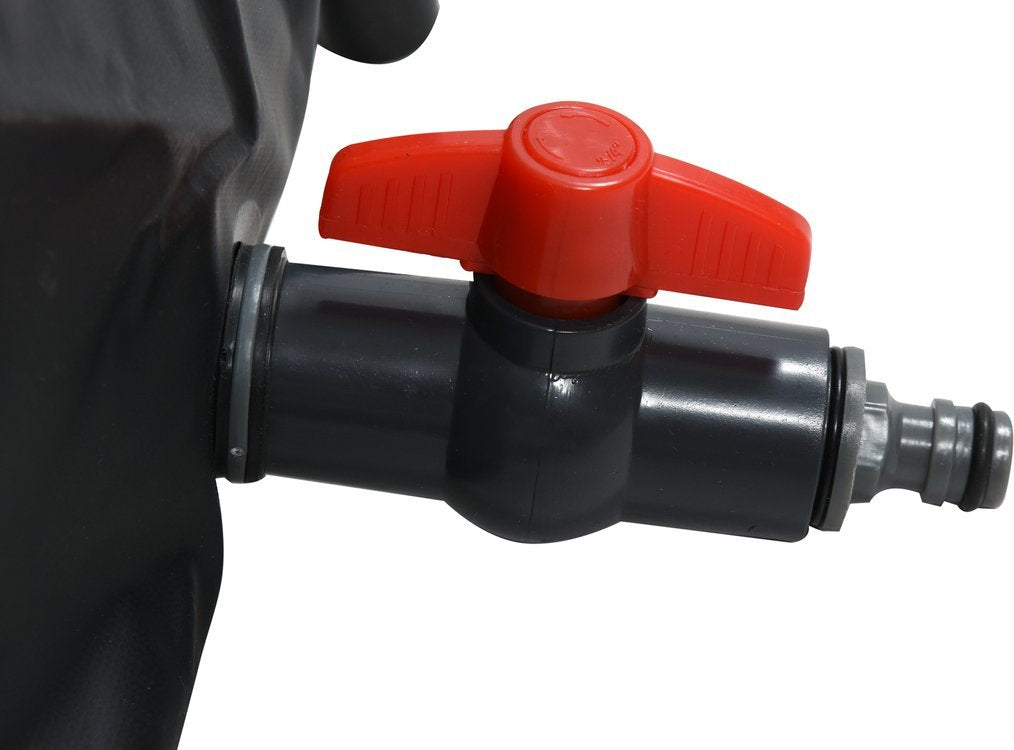 COMPRESSIBLE RAIN BARREL 250L PVC (89702)