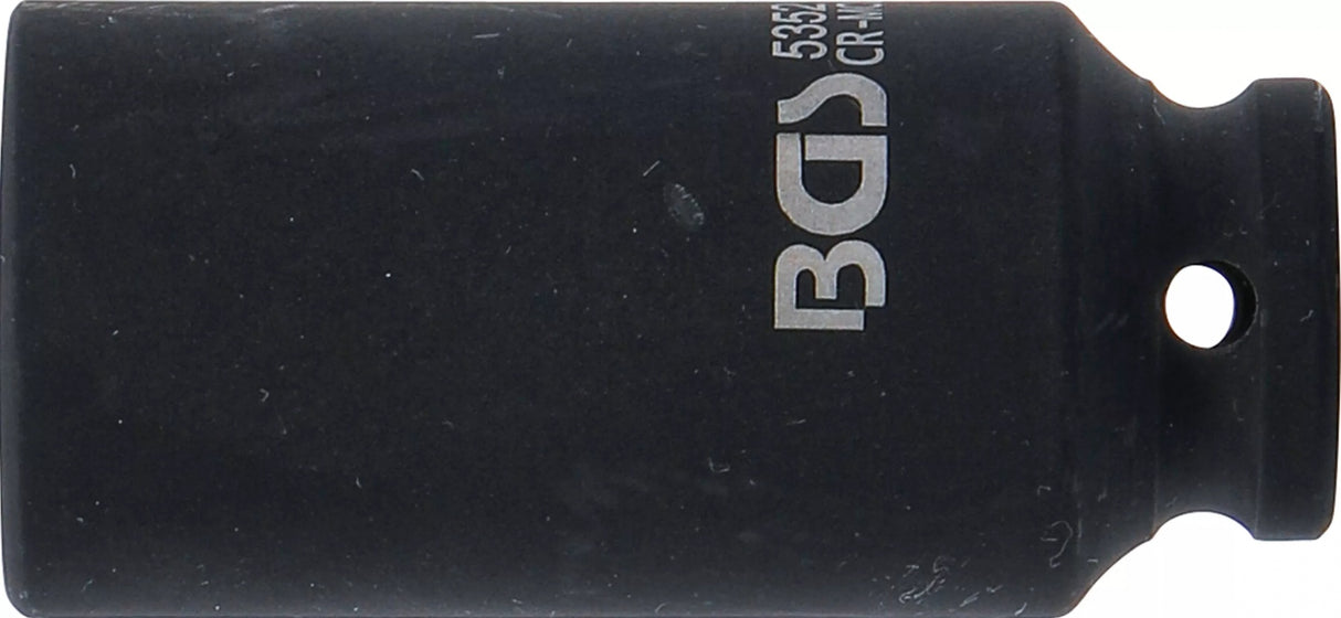 Galvutė ilga smūginė plonasienė 12 kampų | 12,5 mm (1/2") | 28 mm (5352)