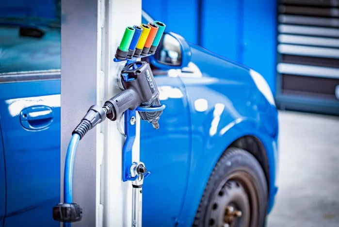 Magn. laikiklis veržliasukiui, dinamometriniam raktui ir galvutėms, 2 magnetai (1159)