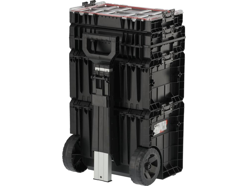 Sisteminių dėžių komplektas ant ratų 4 vnt 35B23B41G28W S12 (YT-09174)