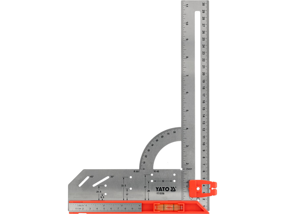 Stainless Steel Try Square | 300 mm (YT-70790)