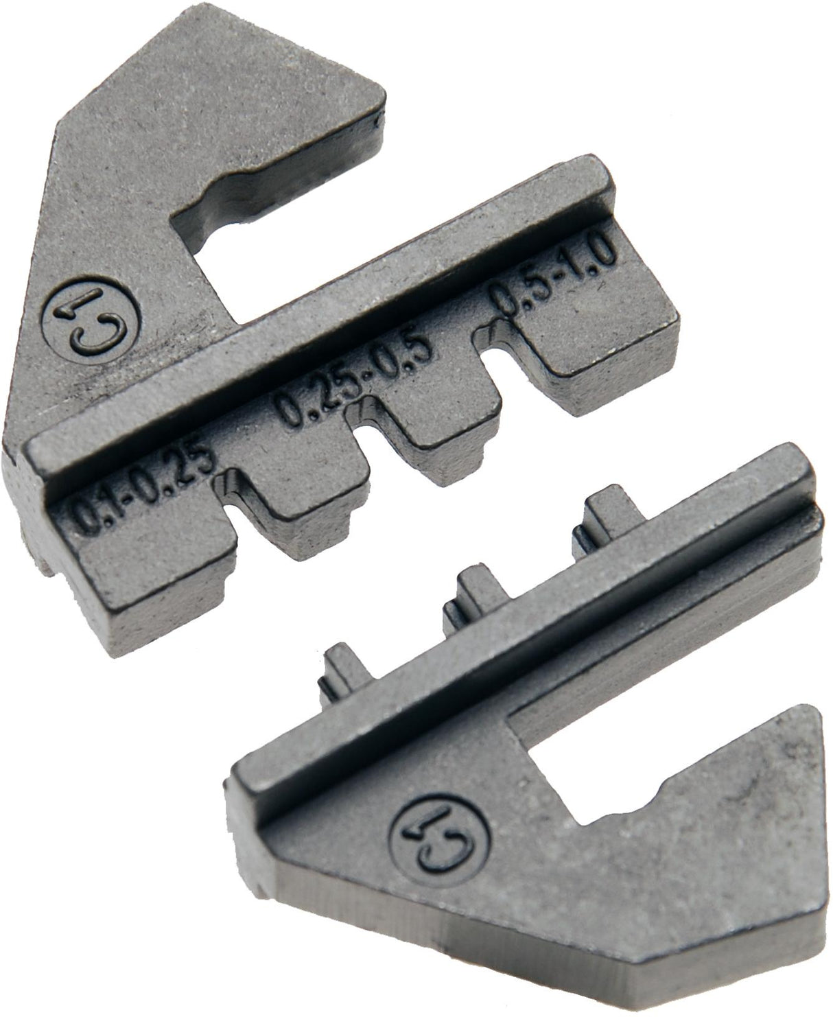 Laidų užspaudimo antgaliai neizoliuotiems laidams | replėms BGS 1410, 1411, 1412 (1410-C1)