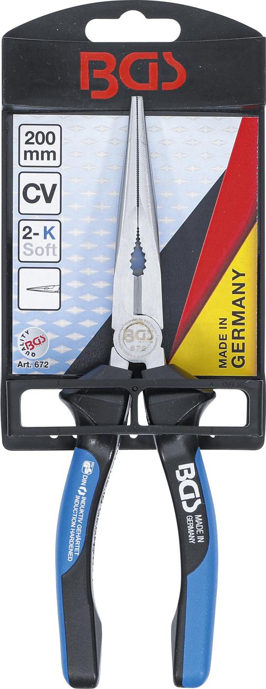 Replės telefoninės | tiesios | 200 mm (672)