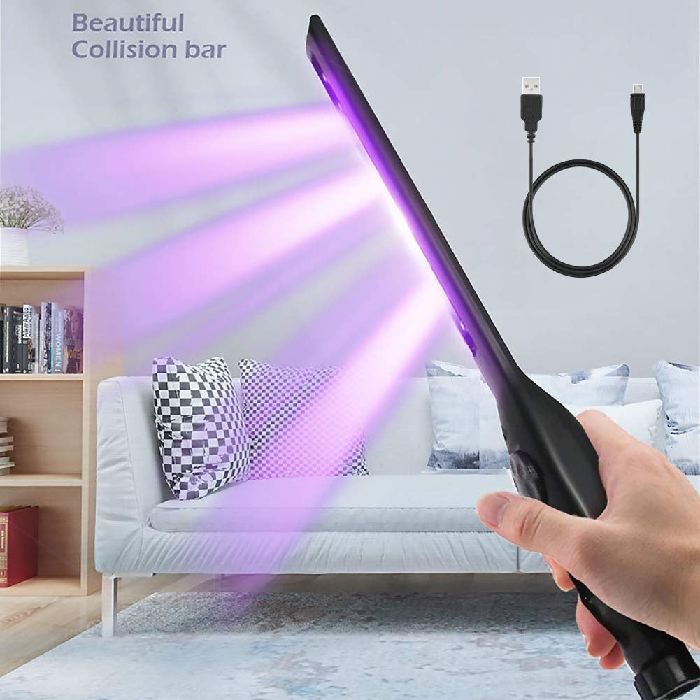 UV COB-sterilizavimo dezinfekcinė lempa ultravioletinė | itin plokščio tipo | UVC 6 LED | USB (S580-UVC)