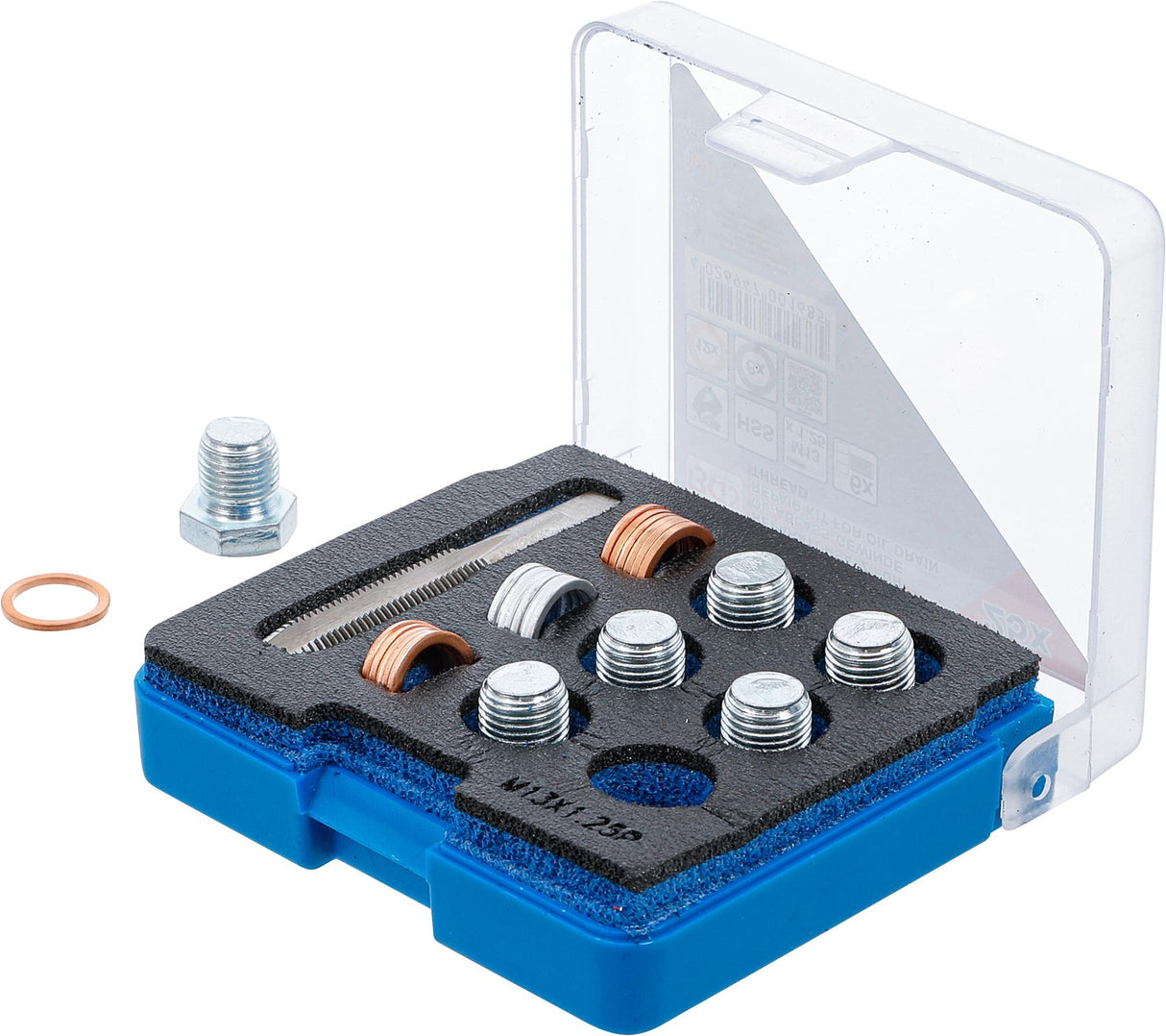 Alyvos išleidimo srauto remonto komplektas | M13 x 1,25 mm (168)