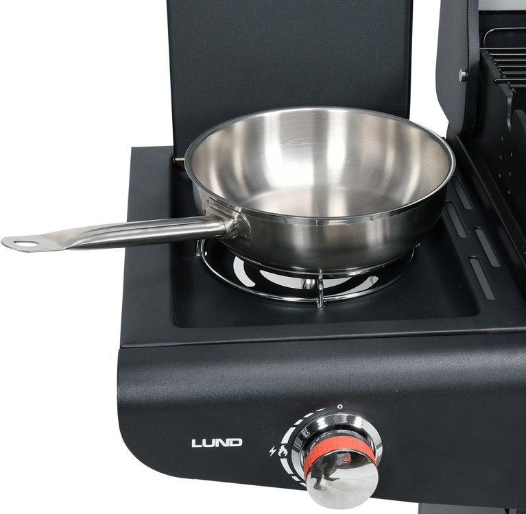 Lauko kepsninė / grilis | dujos | 3 + 1 | nerūdijantis plienas | 12,8 KW (99651)