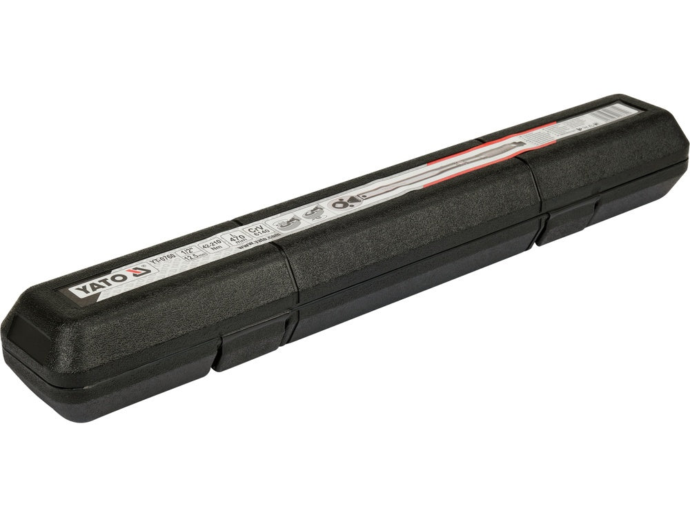 Dinamometrinis raktas | 12.5 mm (1/2") | 42 - 210 Nm. (YT-0760)