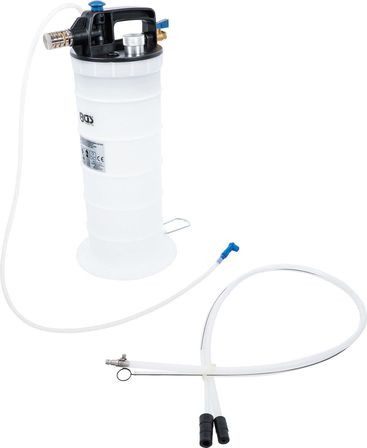 Pneumatinis stabdžių valymo ir alyvos ištraukimo įrenginys (3157)