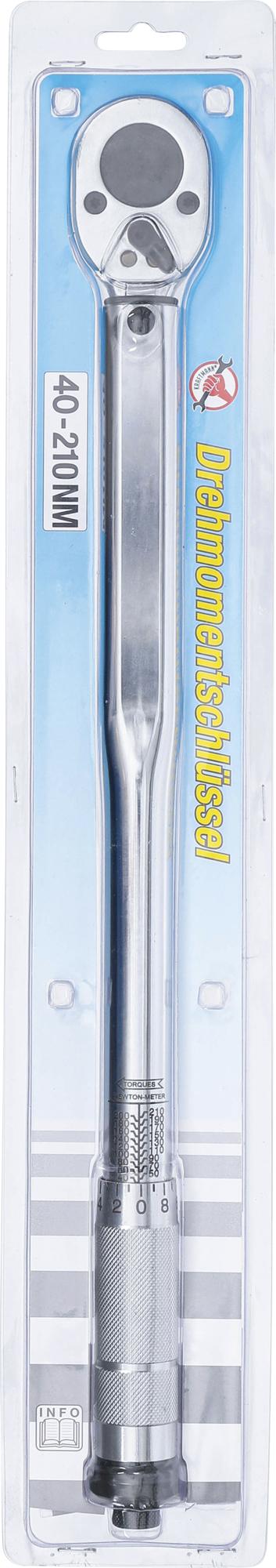 Raktas dinamometrinis | 12.5 mm (1/2") | 40 - 210 Nm (957)