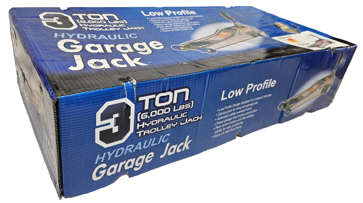 Domkratas su ratukais | žemo profilio | dvigubas stūmoklis | 75- 505 mm | 3 t (FJ25-D)