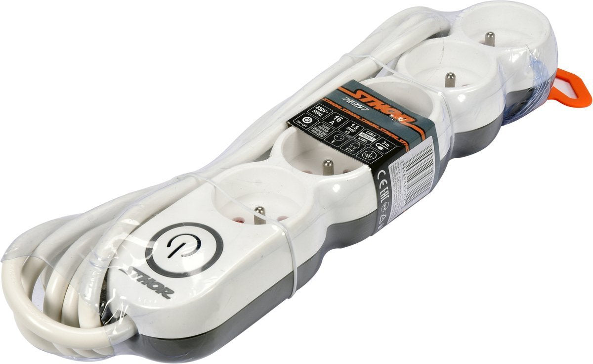 Elektrinis ilgintuvas | 5 lizdai | 1,5 mm2 | 3 m (72357)