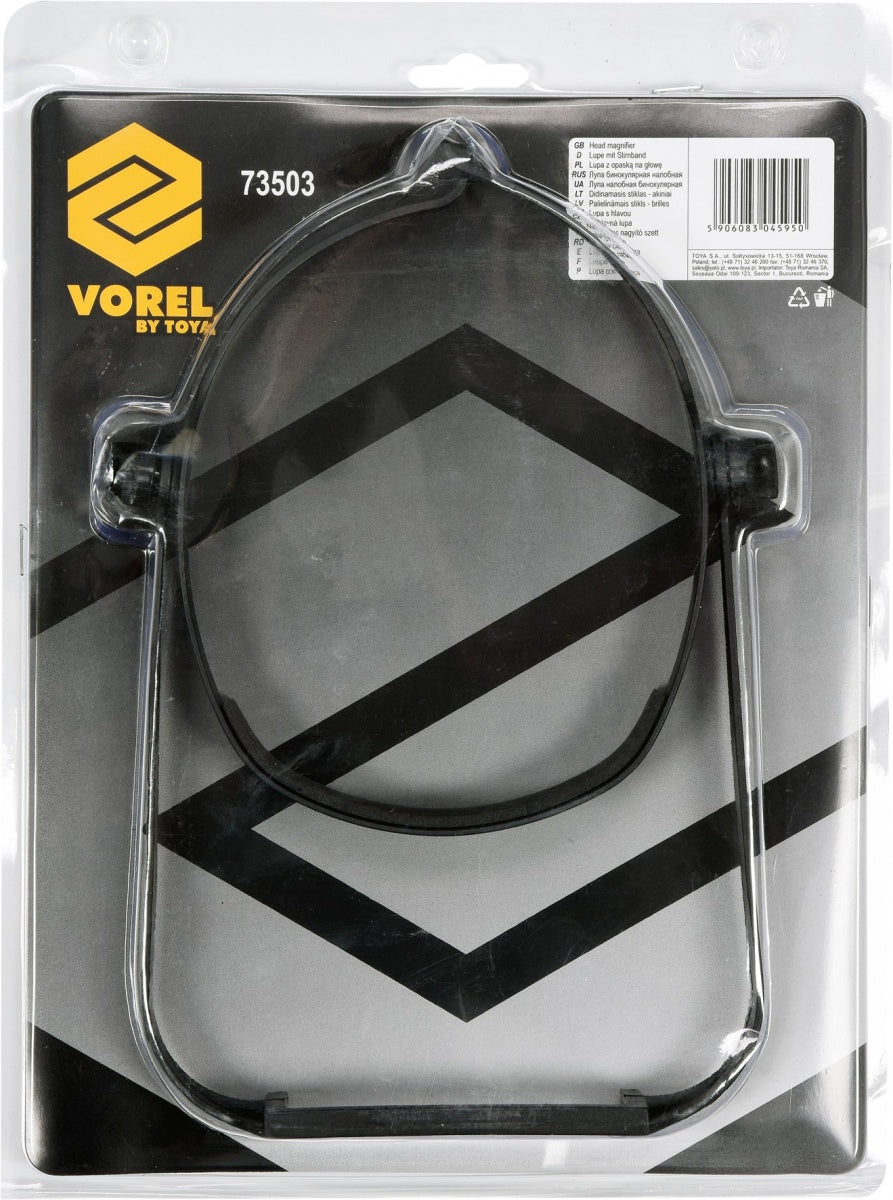 Lupa/linzė | dedama ant galvos | keičiami lęšiai | 1,6 / 2,0 / 2,5 / 3,0 DPI.(73503)