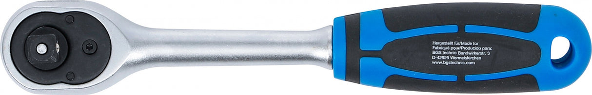 Terkšlinis raktas reversinis | tiesus | smulkūs dantukai | 10 mm (3/8") (681)