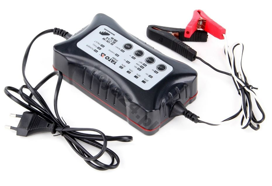 Elektroninis įkroviklis 12/6v 1/4a 200ah (YT-8300)