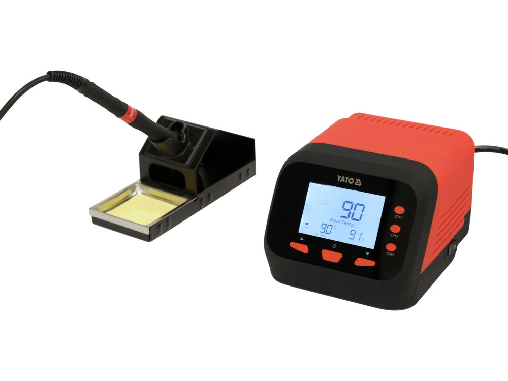 Litavimo stotelė | LCD ekranas | autosleep | T12 75 W (YT-82462)