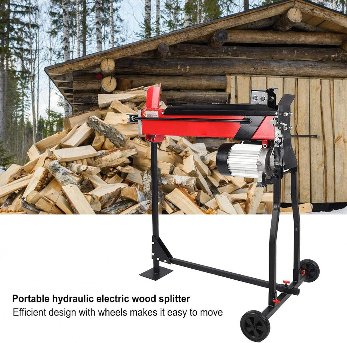 Malkų skaldyklė elektrinė | 2200W | 7 ton (SLS52)