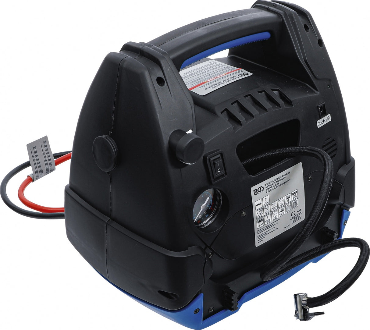 Paleidėjas pakrovėjas daugiafunkcinis | mobilus maitinimo šaltinis | 5 viename | 18 Ah (3383)