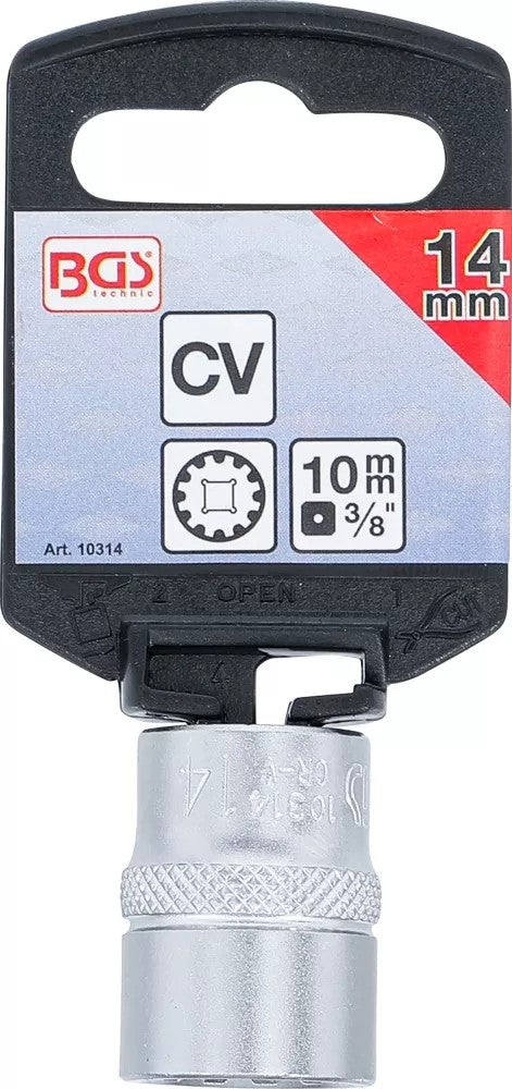 Galvutė daugiafunkcinė 3/8", 14 mm (10314)