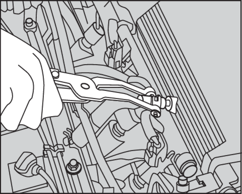 Replės įvairių laidų ir žarnelių nuėmimui (YT-0645)