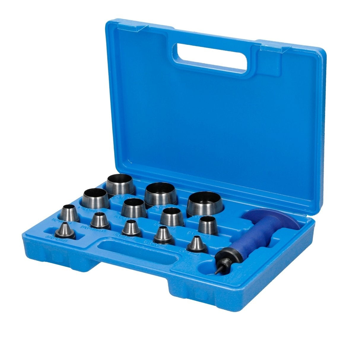 Skylių išmušėjų komplektas | 5 - 35 mm | 14 vnt. (SK1733)