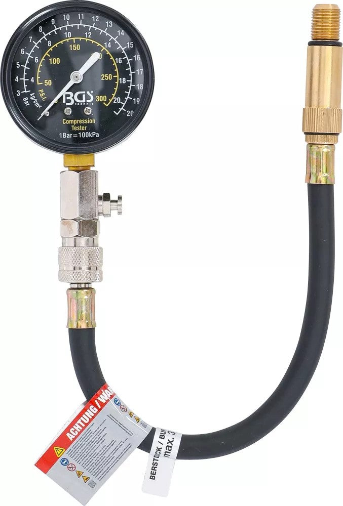 Benzininis kompresijos matuoklis | M10 + M14 (8235)