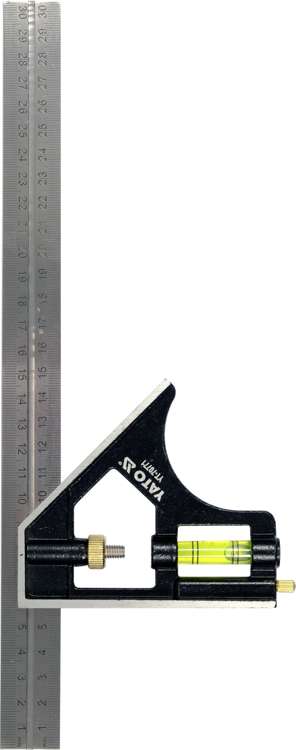 Daugiafunkcinis kampainis | su gulsčiuku | 300 mm (YT-70771)