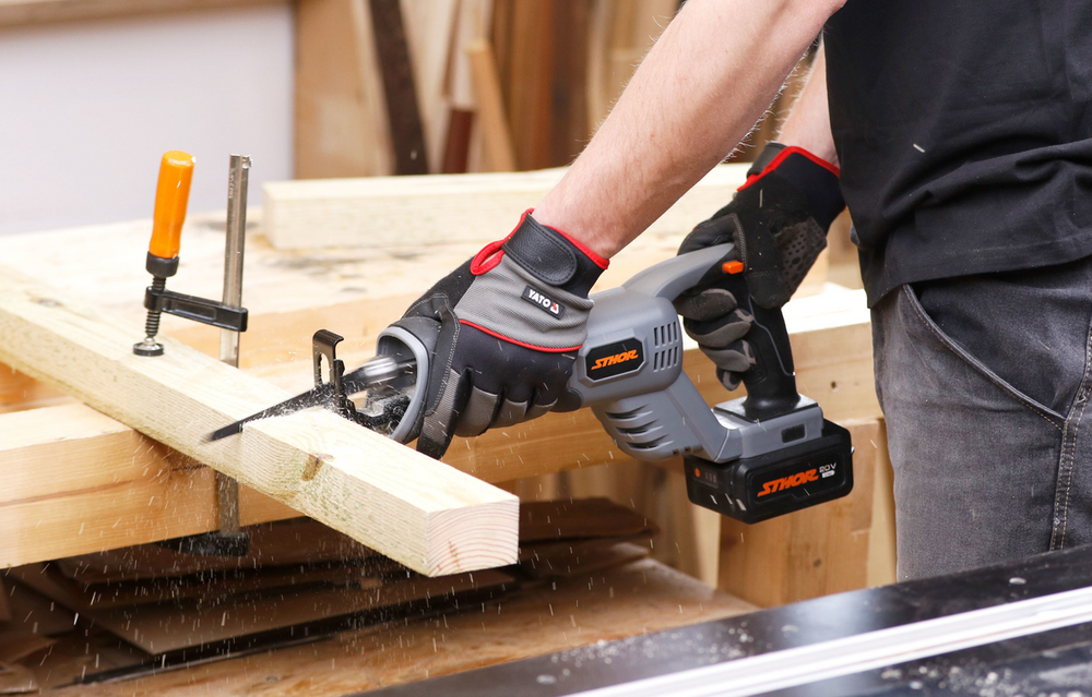 Аккумуляторная сабельная пила | 20V, 2,0AH