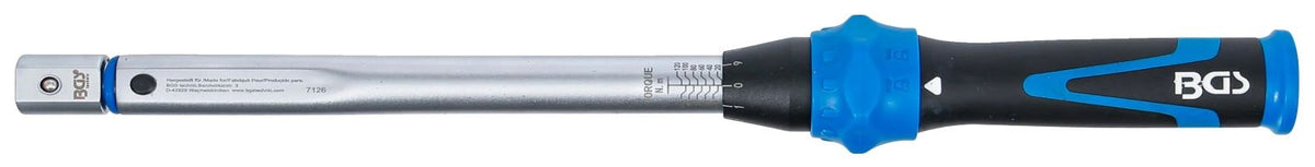 Dinamometras | 9 x 12 mm įstatomiems įrankiams | 20 - 120 Nm (7126)