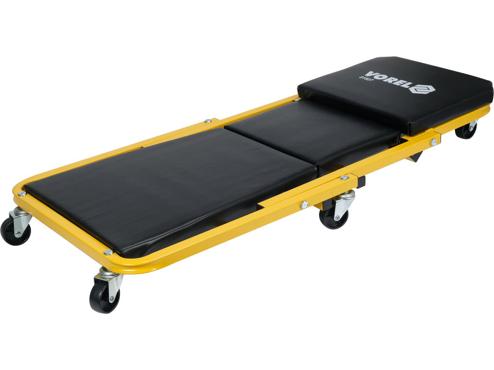 Sulankstomas gultas / kėdutė | geltonas | 2 IN 1 (81827)