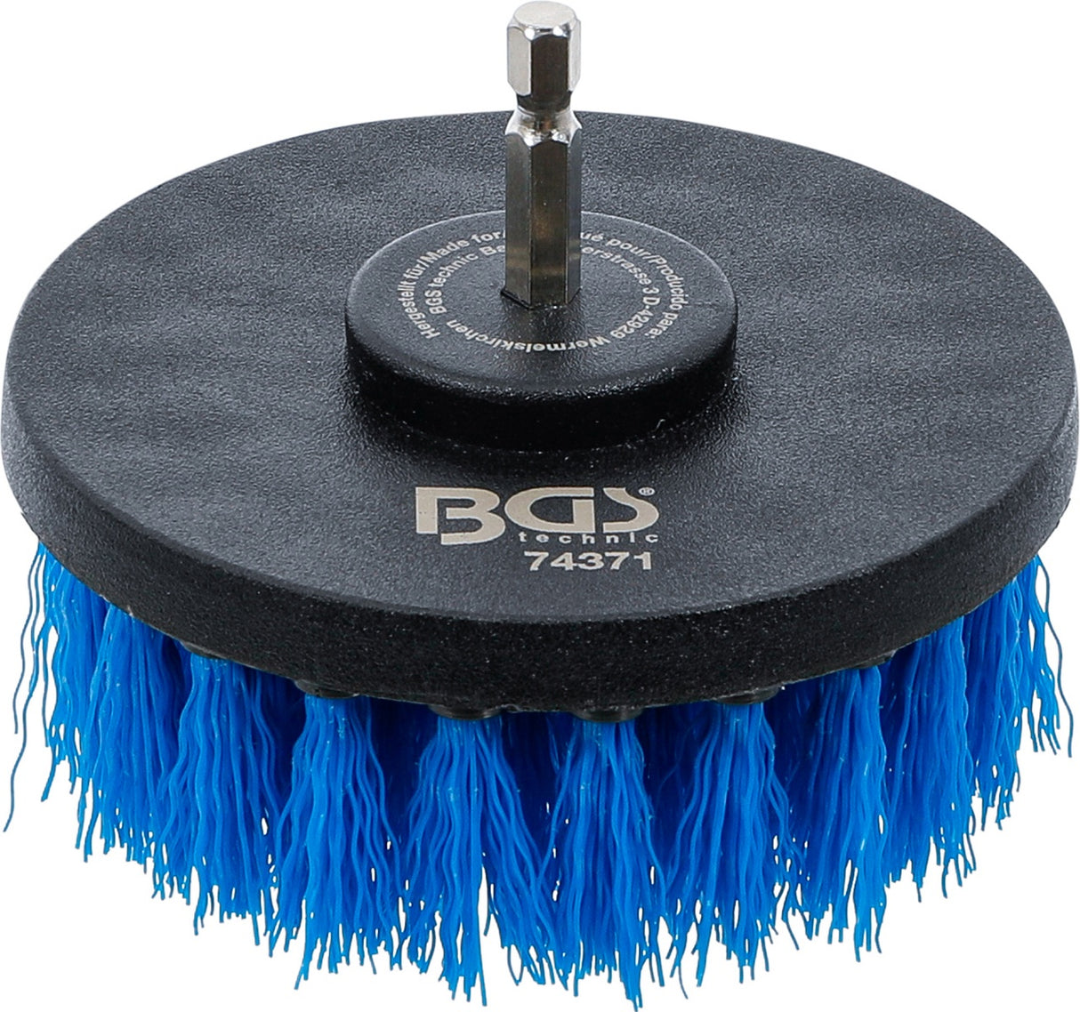 Šepetys su Hex 6.3 mm (1/4") galu | Ø 100 mm (4") (74371)