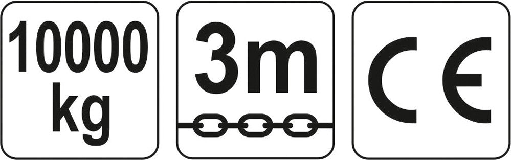 Grandininė gervė 3M, 10t (YT-58957)