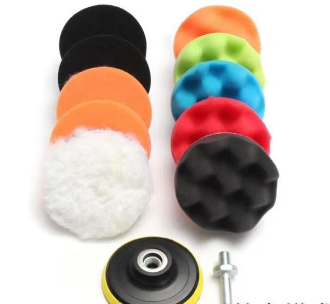 Poliravimo padų rinkinys | Ø 115 mm | 12 vnt. (BW1012)