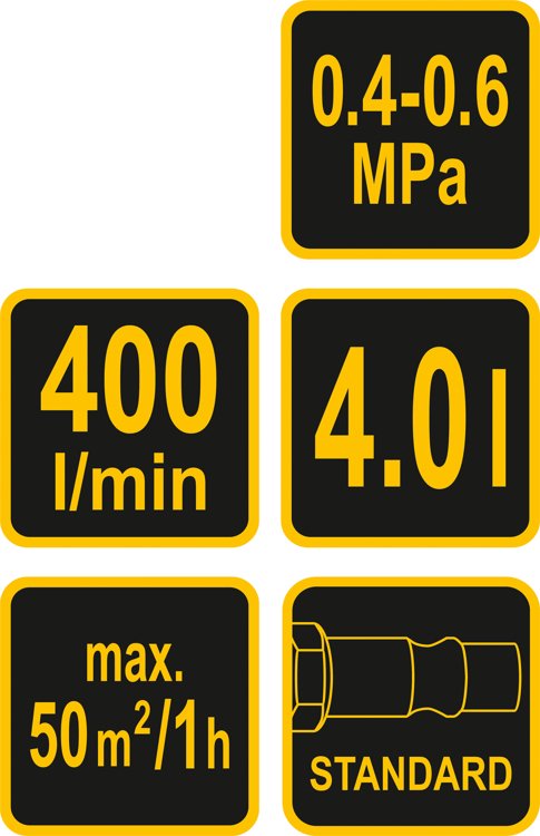 Sienų tinkavimo agregatas | pneumatinis | nerūdijantis plienas (09900)