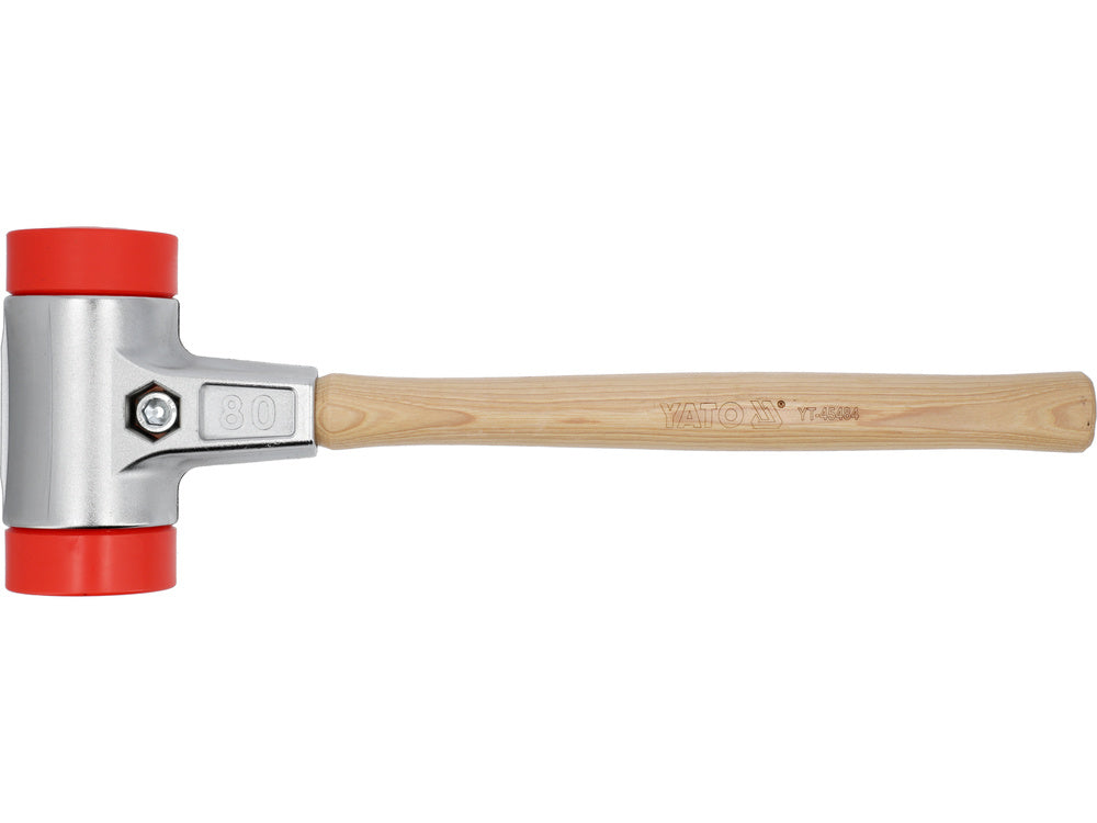 Grindinio plaktukas | hickory rankena | Ø 80 mm | 2870 g (YT-45484)