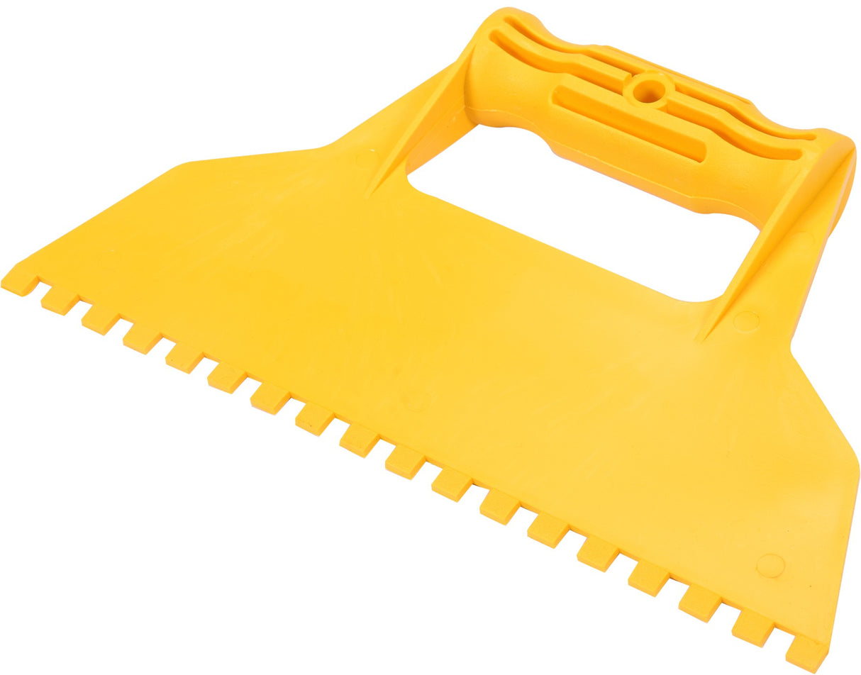 Špakliuotė / mentelė plastikinė | su dantukais | 225 mm (05972)