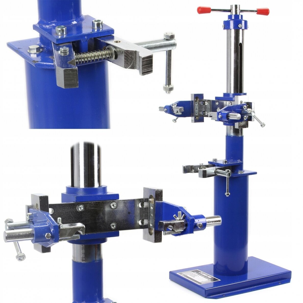 Spyruoklių suspaudėjai hidrauliniai | su montavimo baze (CS002-B)