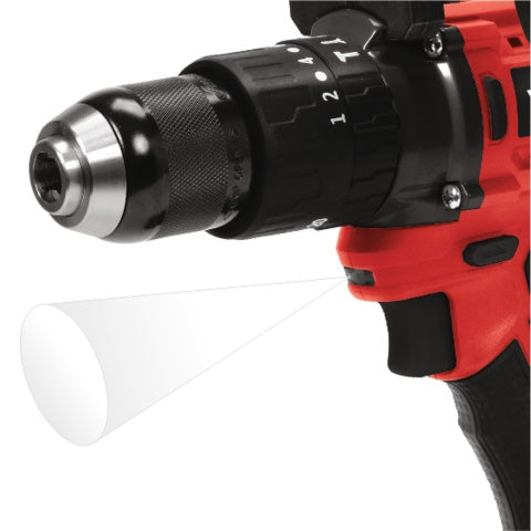 Akumuliatorinis smūginis gręžtuvas | bešepetėlinis | 75 Nm | 2 akumuliatoriai | 18V 3,0AH (YT-82791)