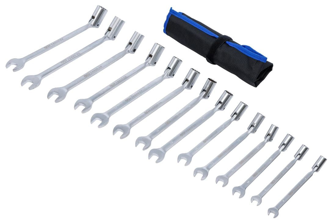 Raktų su vartoma galvute komplektas | 8 - 22 mm | 14 vnt (74425)