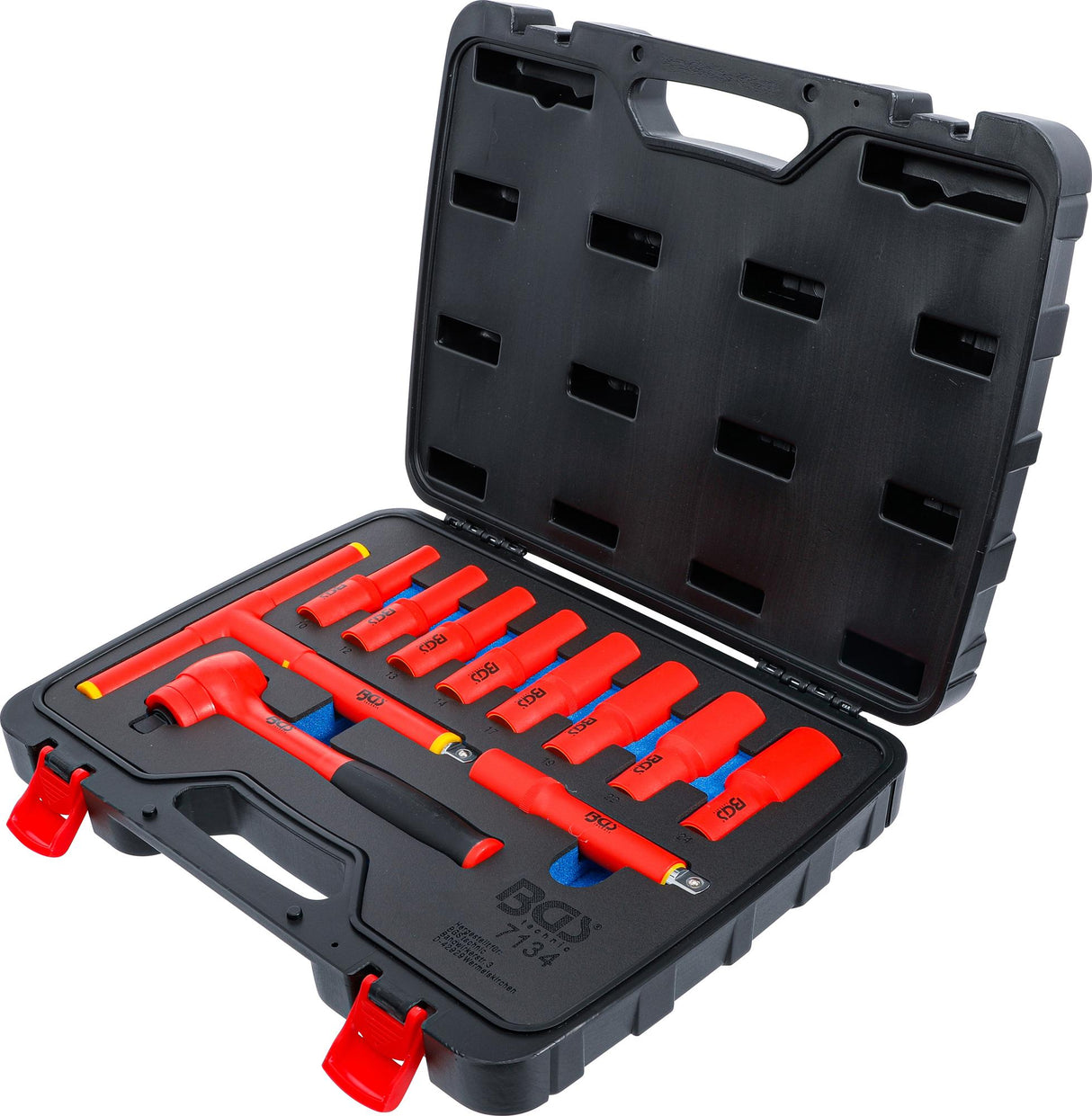 Įrankių rinkinys VDE | 12.5 mm (1/2") | 10 - 24 mm | 11 vnt. (7134)