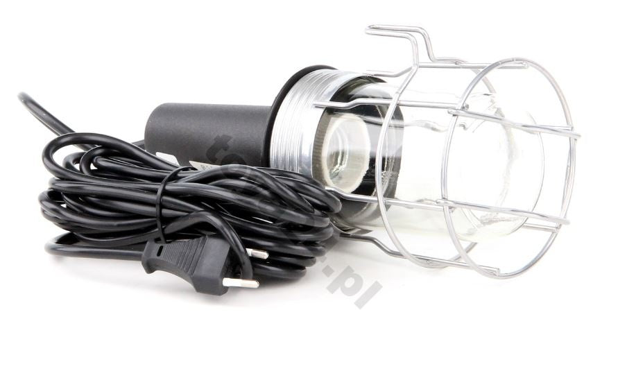 Darbo lempa "Classic" 230V metalinės grotelės, 5 m laidas (82714)