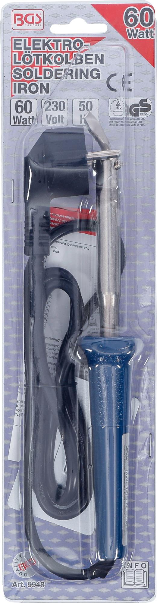 Lituoklis palenktas | 60 W (9948)