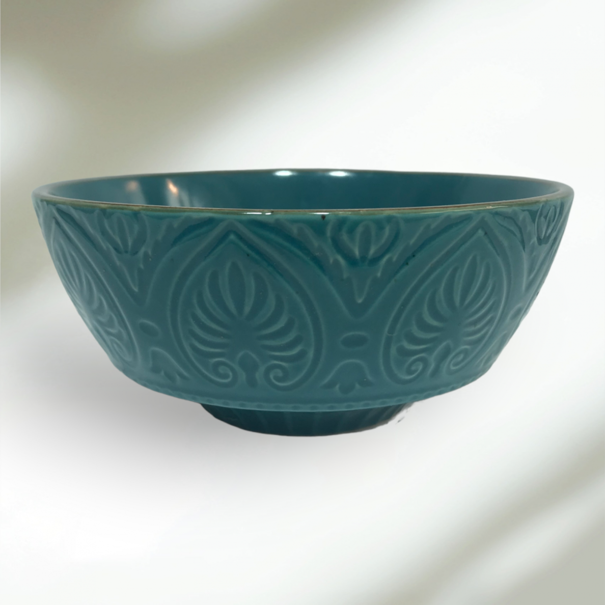 Dubenėlis SALSA | žalias | blizgus | keramika | Ø15.5CM | H7CM (69988)