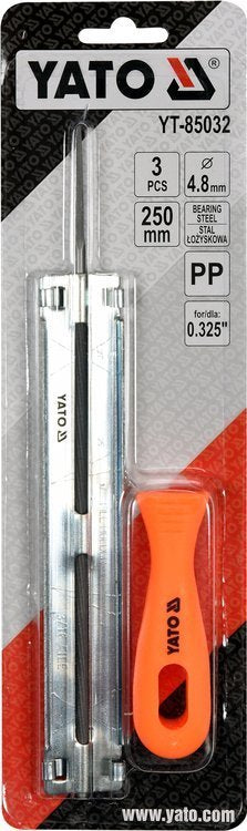 Kreipiančioji / gidas grandininiams pjūklams | su dilde | 4.8 mm (YT-85032)