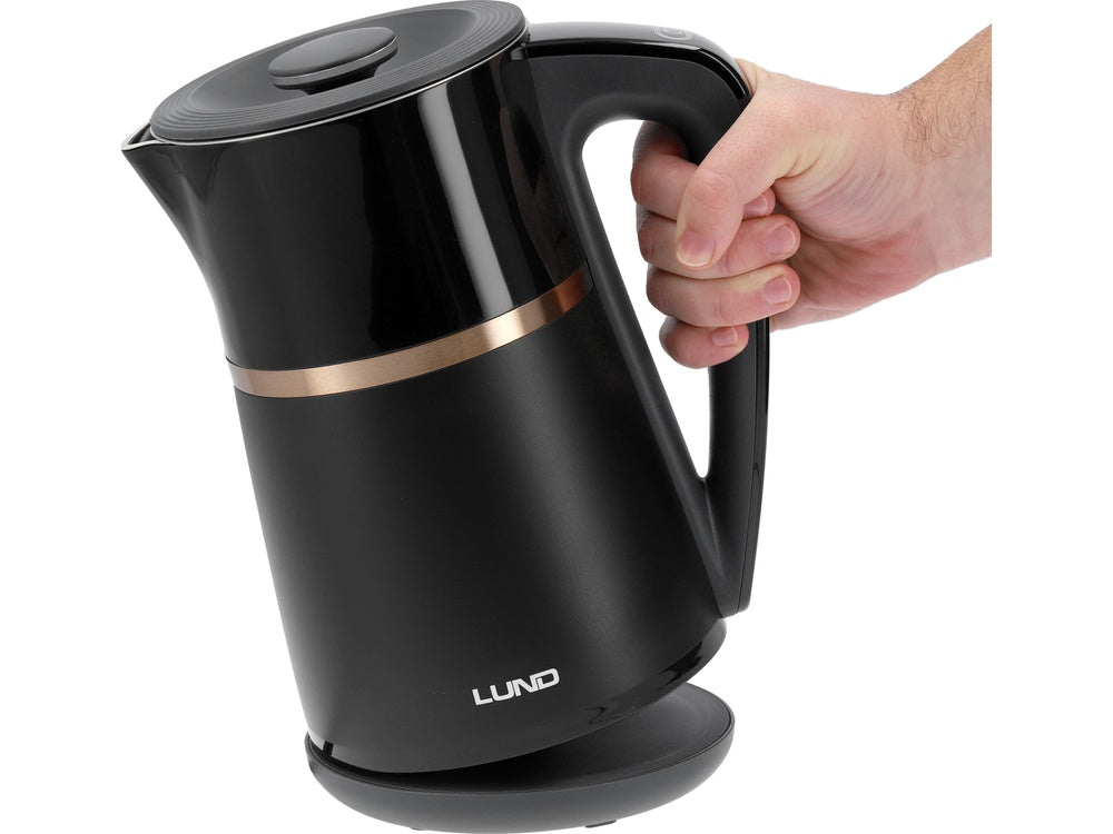 Elektrinis virdulys | temperatūros reguliavimas | juodas | 1,7 l (68217)