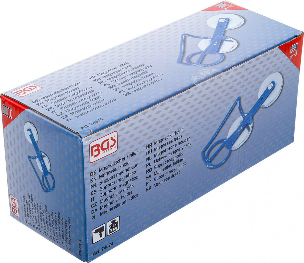 Magnetinis laikiklis | pneumatiniam smūginiam veržliasukiui (74674)