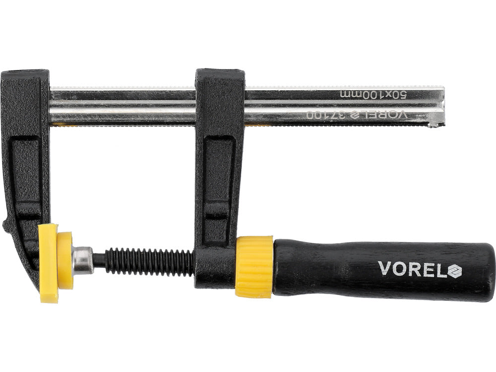 Spaustuvas F-tipo TÜV/GS 50x100mm (37100)